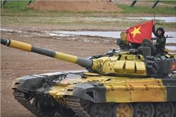 Đội tuyển xe tăng QĐND Việt Nam thành công trong ngày đầu tiên đua tài